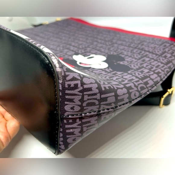 Mickey Mouse Faux Leather Crossbody Bag, EUC. - Picture 5 of 5